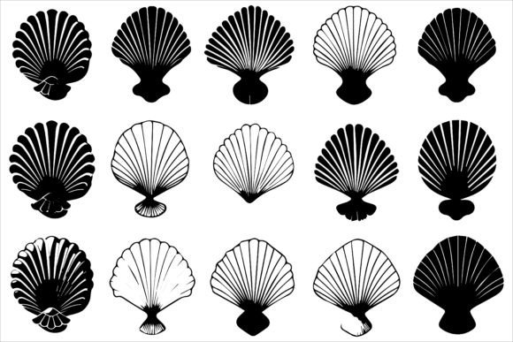 Best Selling Sea Shell Silhouette Bundle: Strategic Design for Print-on-Demand Success