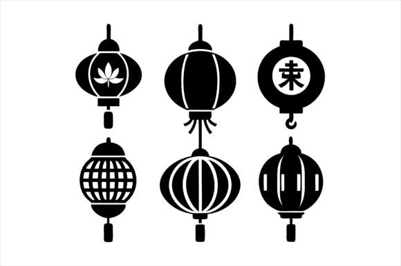 Chinese Lantern New Year Icon Bundle: A Practical Design Resource for Creative Projects