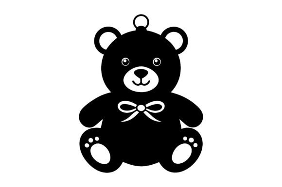 Cute Teddy Bear Baby Shower Clipart