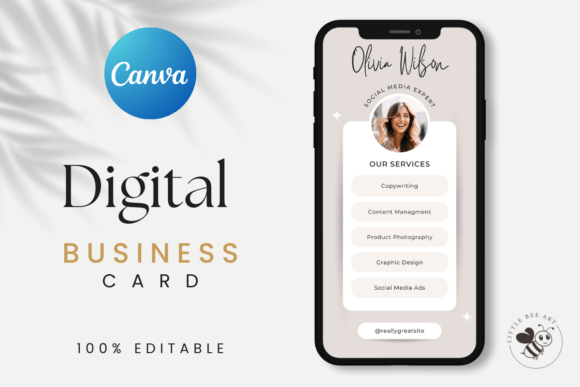 Editable New Digital Business Card Template: A Modern Solution for Sharing Your Info
