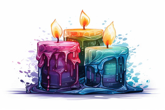 Enhancing Creativity with Candle Backgrounds and Textures in Design Projects