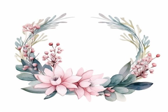 Flower Wreath Background: A Versatile Design Element for Creative Projects