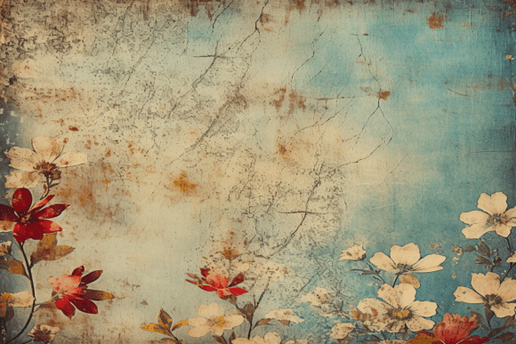 Grunge Floral Background: A Unique Blend of Nature and Edgy Design