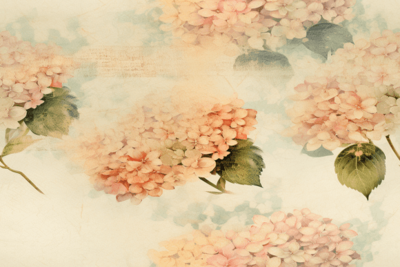 Hydrangea Seamless Pattern for Creative Projects