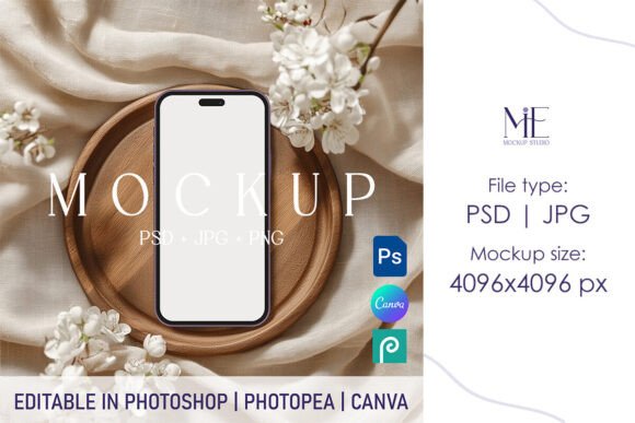 Phone Mockup PSD and iPhone Screen Invite for Stunning Designs