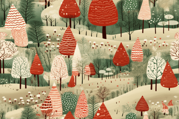 Scandi Seamless Pattern: A Versatile Design Element