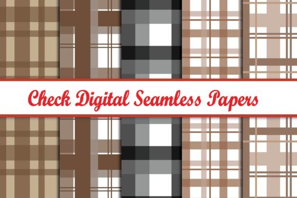 Unlocking Creativity with Plaid Check Seamless Digital Pattern: A Must-Have for Modern Designers